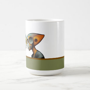 Lägger man huvudet ihop kaffemugg