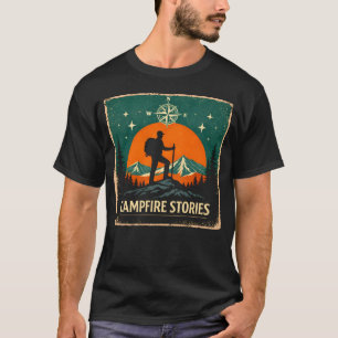 Läggerbaksberättelser – Nattläger Natur Minnes T-s T Shirt