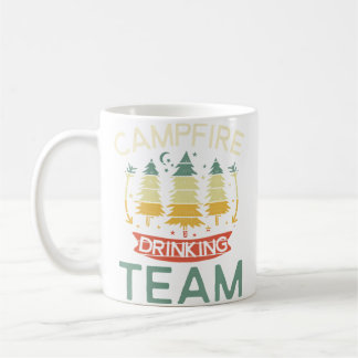 Läggereld Drickande Teamhusbil Camping Älskare Män Kaffemugg