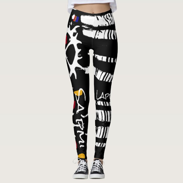 Laggingspopulära unika leggings (Framsida)