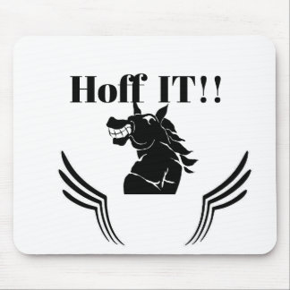 Laghhing horse mouse pad musmatta