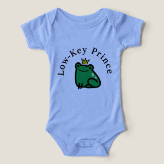 Lågintensiv prins baby bodysuit t shirt