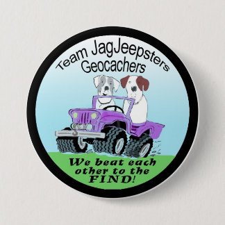 LagJagJeepsters Geocaching emblem Knapp