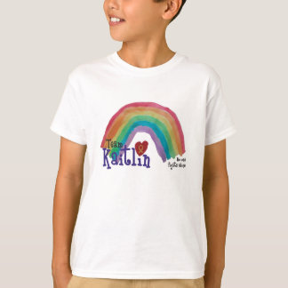 LagKaitlin för ungar grundläggande Tshirt Tee
