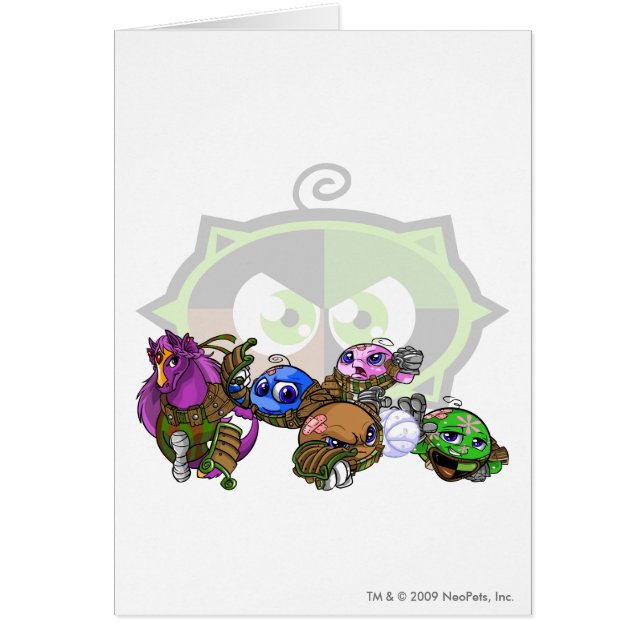 LagKiko grupp för sjö Hälsningskort (Framsidan)