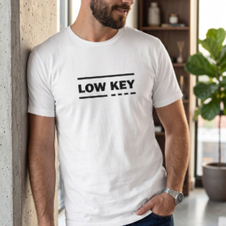 Lågklintensiv minimalistisk herrgrafisk t-shirt |