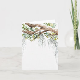 Låglandets akvarellinbjudan inbjudan