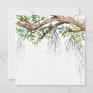 Låglandets akvarellinbjudan spara datumet