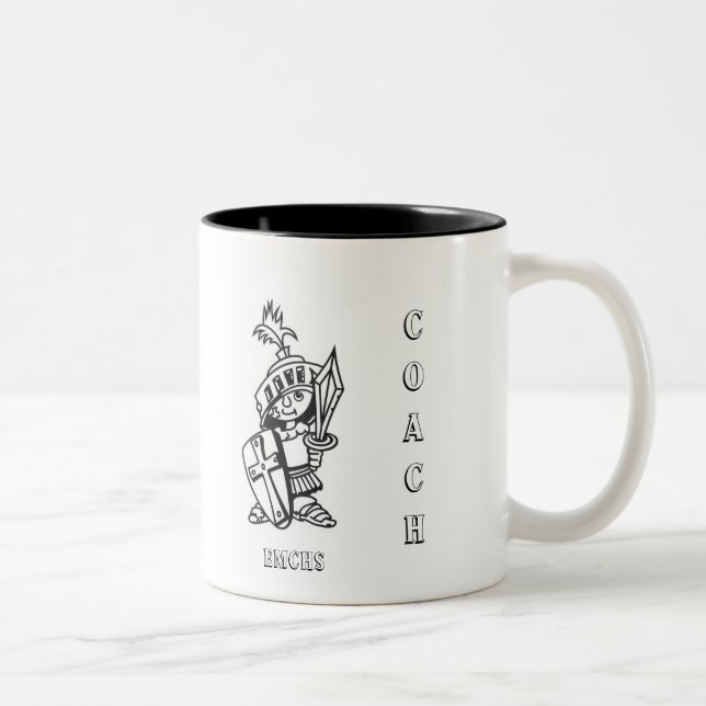 LAGLEDAREkaffemugg Två-Tonad Mugg (Höger)