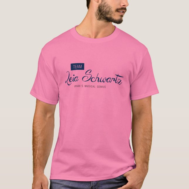 LagLeia Schwartz T-tröja Tee Shirt (Framsida)