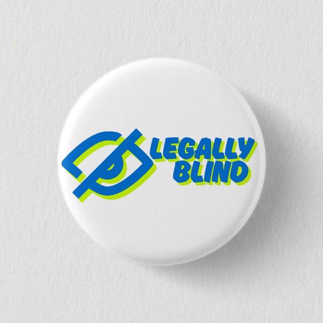 Laglig Blind - vit Knapp (Framsida)