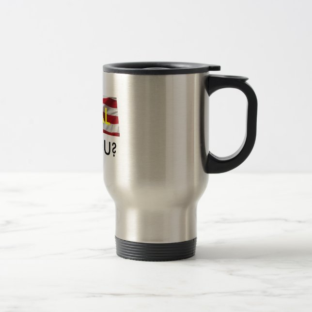 Laglig drinkmugg resemugg (Höger)
