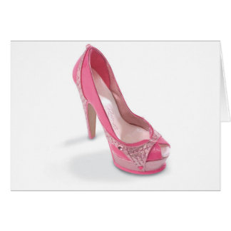 lagligt rosa hälsningskort