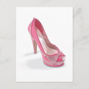 lagligt rosa vykort