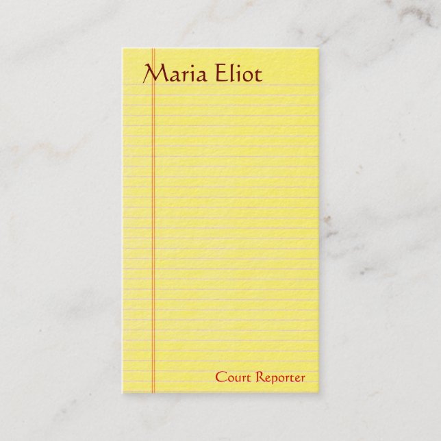 Lagligt vaddera visitkort (Framsida)