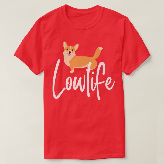 Lågliv Pembroke Welsh Corgi1103 T Shirt (Design framsida)