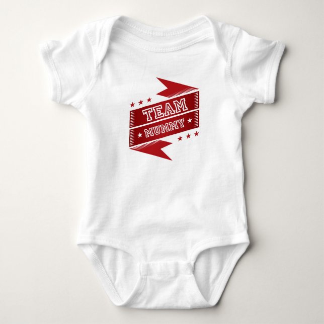 Lagmammababyen växer t-shirt (Framsida)