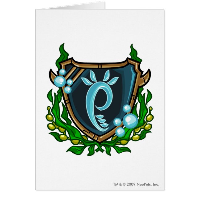 LagMaraqua logotyp Hälsningskort (Framsidan)