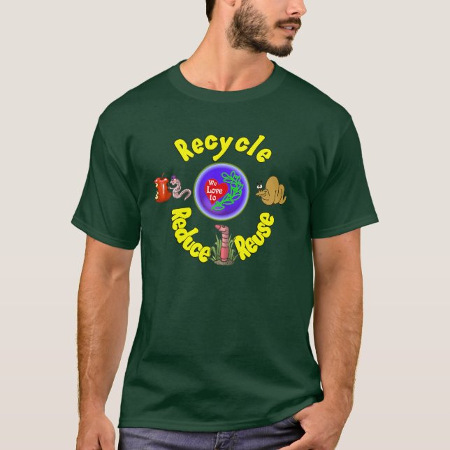 Lagmask.: -) tee (Framsida)