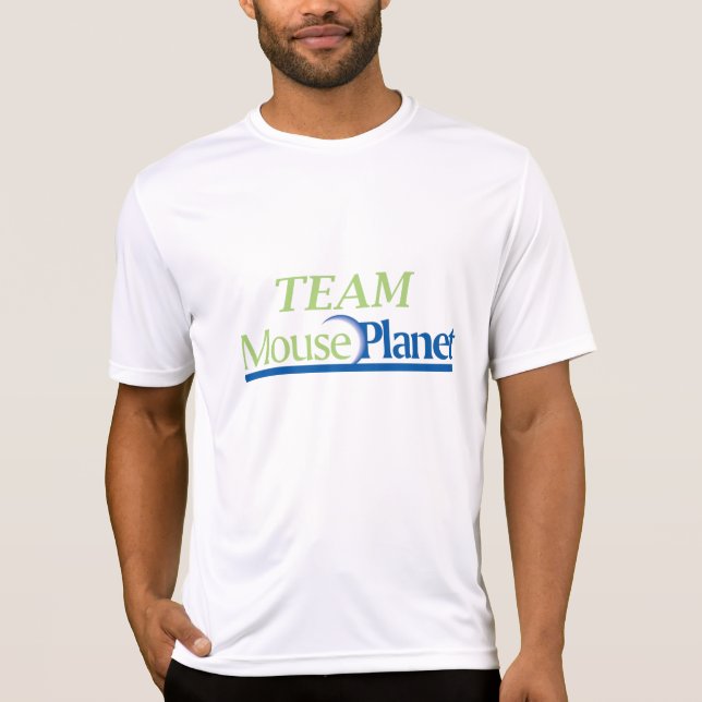LagMousePlanet manar T-tröja för microfiber Tee (Framsida)