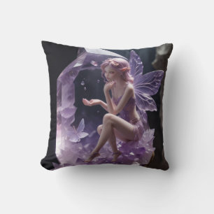 Lagning av Ametyst Crystals Fairy Kudde