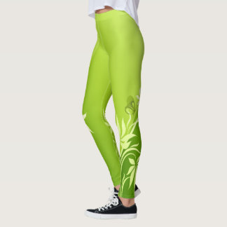 Lagning av bildalternativ för Blommigt 2-4 Mode Leggings