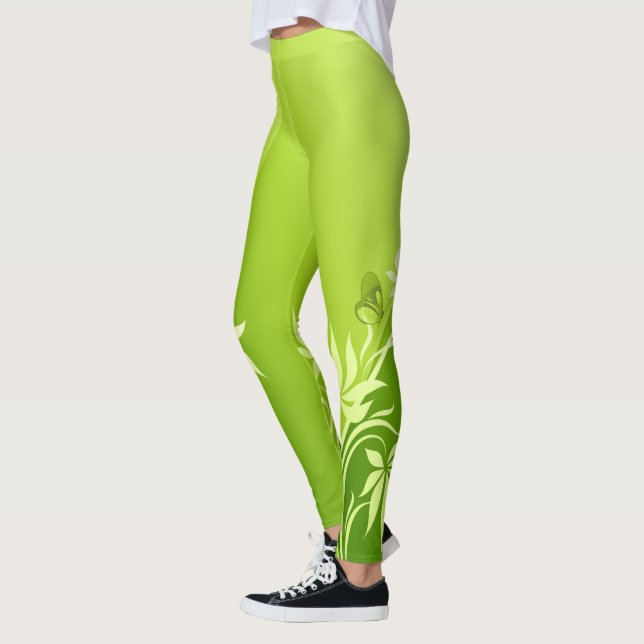 Lagning av bildalternativ för Blommigt 2-4 Mode Leggings (Vänster)