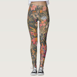 Lagning av Onflora-Blommigt Leggings