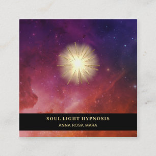 *~* Lagning Energy Sol Burst Universe Star Cosmic Fyrkantigt Visitkort