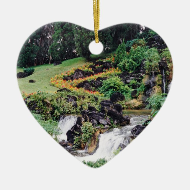 Lagning i Vatten Julgransprydnad Keramik (Framsidan)