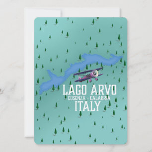 Lago arvo Italien karta