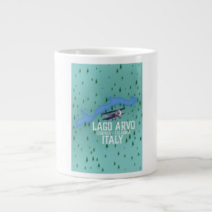 Lago arvo Italien karta Jumbo Mugg