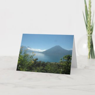 Lago Atitlan Notecard 1 Kort