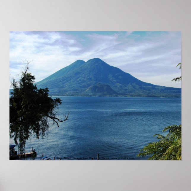 Lago Atitlan Poster (Framsidan)