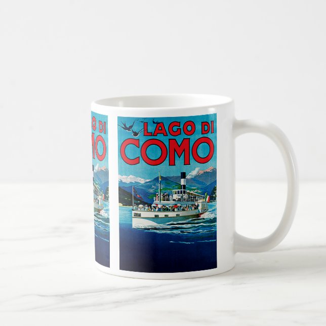 Lago di Como Kaffemugg (Höger)