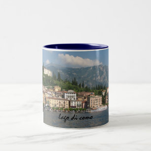 lago di como (sjön Como) Två-Tonad Mugg