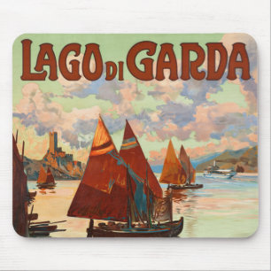 Lago di Garda, Lake Garda, Italien Resemålning frå Musmatta