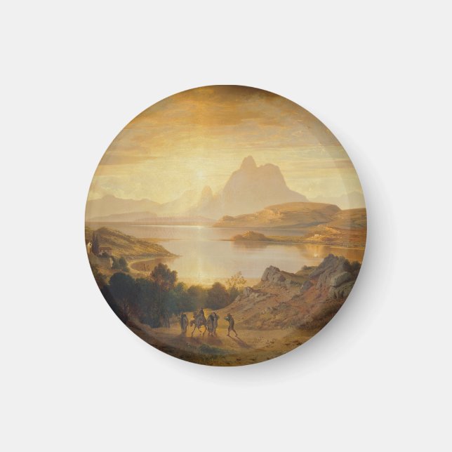 Lago di Lugano – Albert Zimmermann Magnet (Framsidan)