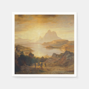 Lago di Lugano – Albert Zimmermann Pappersservett
