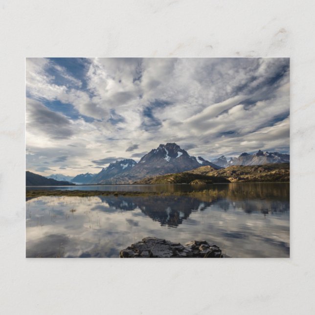 Lago Grått. Cordillera del Paine 2 Vykort (Framsida)