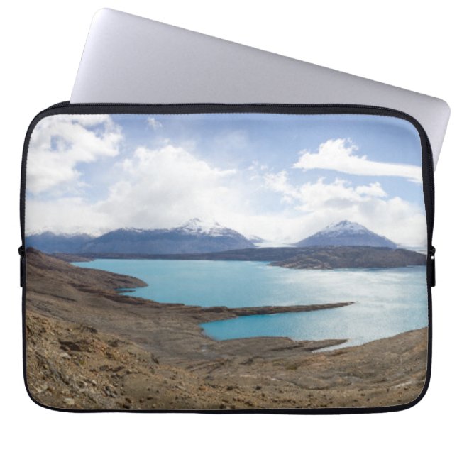 Lago Guillermo & Upsala glaciär Laptop Fodral (Framsidan)