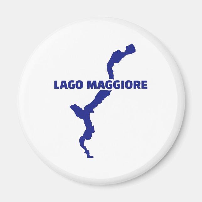 Lago Maggiore Magnet (Framsidan)
