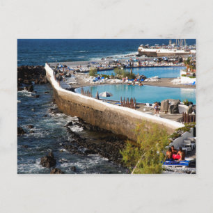 Lago Martiánez, Puerto de la Cruz, Tenerife, Spani Vykort