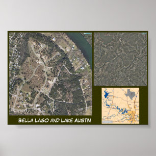 Lago och Sjö Austin Poster