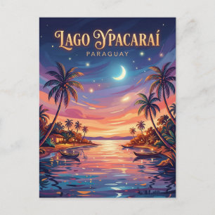 Lago Ypacaraí Paraguay Vykort
