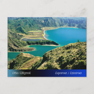 Lagoa do Fogo, Azorerna Vykort