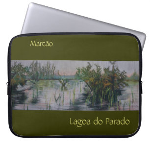 Lagoa gör det Parado gränsade anpassadebärbar Laptop Sleeve