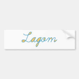 Lagom Bildekal