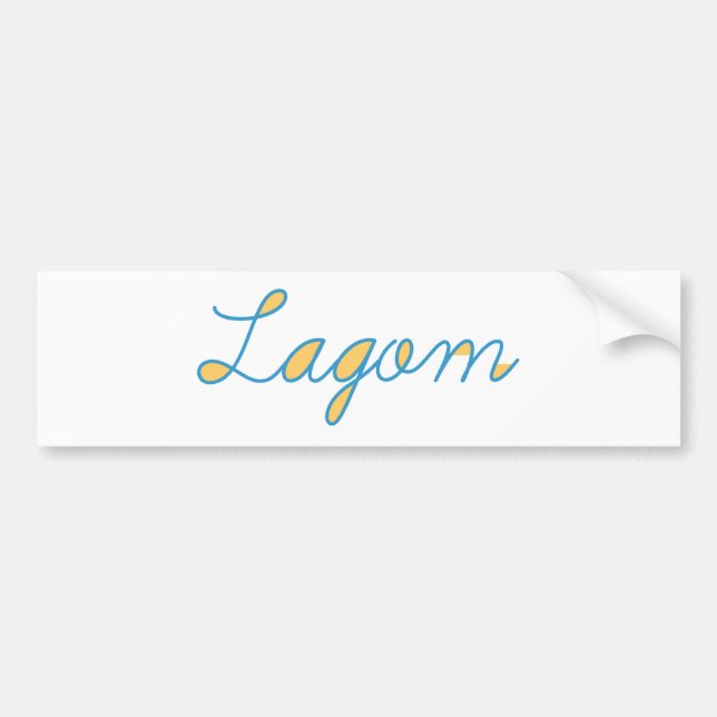 Lagom Bildekal (Framsidan)