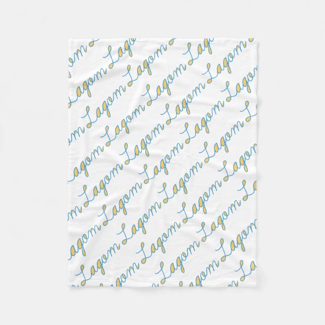 Lagom Fleecefilt (Framsidan)